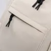 White backpack, nylon waterproof, lightweight, wear-resistant and large-capacity daily backpack for commuting to school Application Scenario